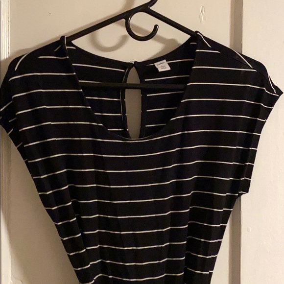 Striped jumpsuit - Picture 2 of 4